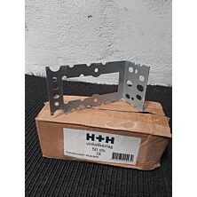 H+H vinkelbeslag pakke med 50 stk. 110x40x60mm, GDJSJ 