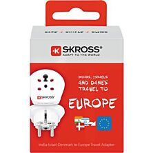 ADAPTER, DK, INDIA & ISRAEL TO EUROPE