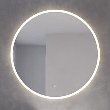 Loevschall Garonne spejl, montering spejllampe krom på LED 4,5W, til