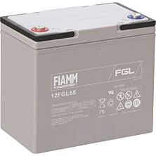 FIAMM 10 års Bly-akkumulator 12V/55AH.