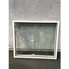 Velfac topstyret vindue, træ/alu, 1420x125x1230mm, hvid