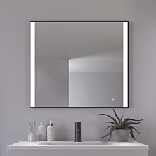 Loevschall Libra spejl, LED lys, 800X700mm, Norline