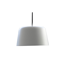Loevschall Noir pendel Ø300 mm, LED, hvid