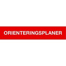 ORIENTERINGSPLANER - SKILT