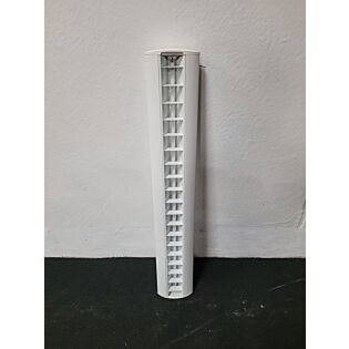 Ridi loftlampe i hvid, 190 x 70 x 1215 mm