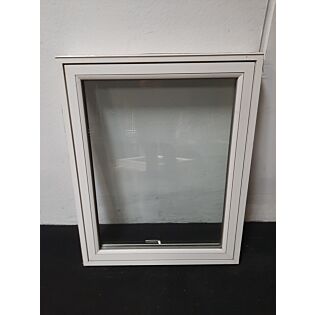 Rationel topstyret vindue, træ/alu, 948x123x1188mm, hvid 