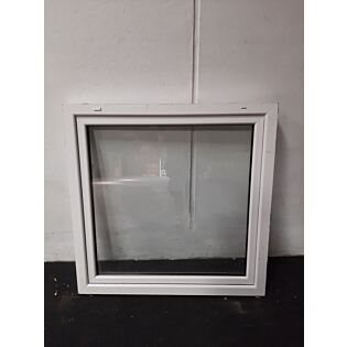 Dreje-kip vindue, PVC, 1188x70x1188 mm, venstrehængt, hvid
