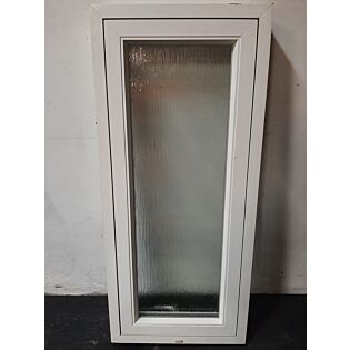 Topstyret vindue, PVC, 580x120x1310mm, hvid