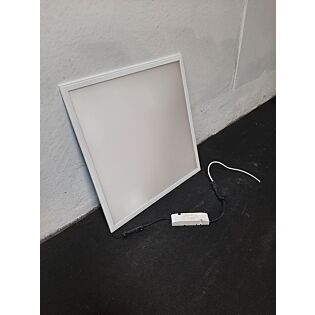 Norlux LED loftpanel til indbygning, 600x600, hvid