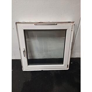 Dreje-kip vindue, PVC, 967×120×959mm, venstrehængt, hvid, GDJSJ 