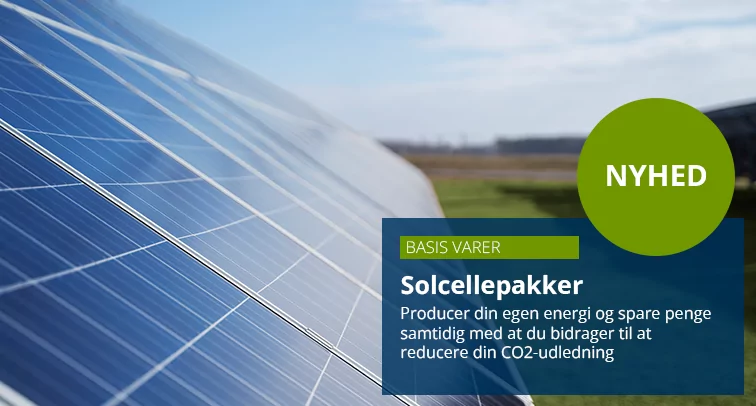Solcelle pakker - nyhed på GreenDozer.com